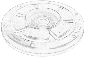 Disc ambreiaj potrivit CASE; NEW HOLLAND