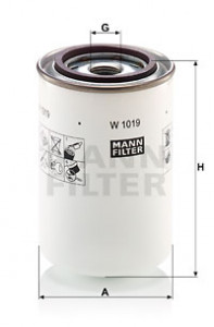 Filtru hidraulic potrivit URSUS 3514, 4512, 4514, 360 3P; FORD 5000; LANDINI 3000, 50, 50 V, 5000, 5500 C, 5500 CL, 5500 CS, 5560, 5560 F, 5560 L, 5560 V, 5860, 65, 65 F, 65 FP (insurubat) - Img 3
