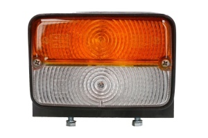 Lampa de pozitie Fata Dreapta/Stanga 12/24V (P21W/R5W, alb/portocaliu, cu indicator)