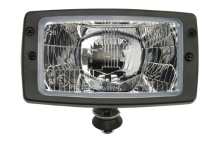 Lampa frontala Dreapta/Stanga (H4, manual, culoare insert: cromat)