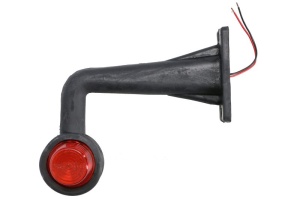 Lampa gabarit Dreapta/Stanga; Rosu/Transparent; R5W; lungime cablu 100; 12/24V