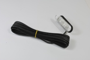Lampa gabarit Dreapta/Stanga; Transparent; LED; inaltime 25,9; latime 79; sistem de rack; lungime cablu 5000; 12/24V