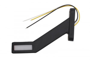 Lampa stop spate dreapta (LED, 12/24V, cu semnalizare, cu lumina stop, lumina parcare, lungime cablu: 0,4m) - Img 1
