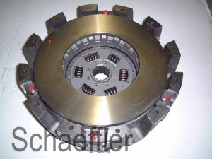 Placa de presiune ambreiaj potrivita LANDINI 4530, 4830, 4860, 5500, 5530, 5550, 5830 C, 5830 DT, 5830 E, 5830 R, 5840, 5860 DT, 5860 R, 5870, 6030, 6040, 6060, 6070, 6500, 6530, 6550 (280mm)