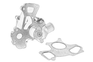 Pompa apa 1204E-E44TA; 1204E-E44TTA; 1204F-E44TA, CATERPILLAR 416 F, 416 II, 420 F, 428 F, 430 F, 432 F, 434F, 444F, 450 F, D3K II, D4K II, D5K II; FARMTRAC 7100 DT, 7110 DT