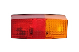 Stop Dreapta potrivit FENDT 102 FARMER, 102 S FARMER, 103 S FARMER, 103 SA FARMER, 104 S FARMER (P21W/R10W, 12V, rosu, cu indicator, cu lumini frana, lumini parcare/pozitie, reflector)