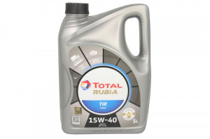 Ulei motor RUBIA TIR (5L) 15W40 CH-4; CI-4; SL; ACEA E7; CATERPILLAR ECF-1A; CUMMINS 20076; CUMMINS 20077; CUMMINS 20078; DAF; IVECO T2 E7; MACK EO-N; MAN 3275; MB 228.3; RENAULT RLD-2; SCANIA; V
