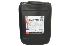 Ulei transmisie GEAR OIL (20L) 75W140 API GL-5; MIL L-2105D; ZF TE-ML 05B; ZF TE-ML 07A; ZF TE-ML 08; ZF TE-ML 12B; ZF TE-ML 16F; ZF TE-ML 19C; ZF TE-ML 21A