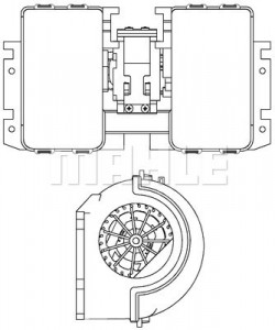 Ventilator habitaclu potrivit FENDT 307 A FARMER, 307 C FARMER, 307 C TURBO FARMER, 307 CA FARMER, 307 CI FARMER 4WD, 307 LS FARMER, 307 LSA FARMER, 307 LSE FARMER, 307 S FARMER, 307 TURBO FARMER - Img 4