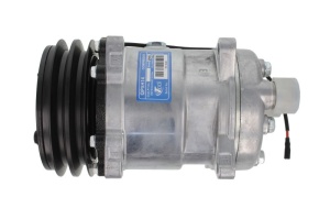 Compresor climatizare 12V potrivit CASE IH 1055, 1056, 1255, 1455, 856, 956, 100 U, 1060 C, 1060 V, 1070 C, 1070 N, 1070 U, 1070 U MAXXIMA, 1070 V, 1075 C, 1075 N, 1075 V (R134a)