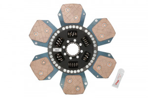 Disc ambreiaj ceramica potrivit DEUTZ FAHR 4.61, 4.68, 4.71, 4.78, 6.08, 6.11, 6.21, 6.28, 6.31, 6.38, DX 4.61, DX 4.71, DX 6.11, DX 6.31 (330mm, numar adaptori: 6)