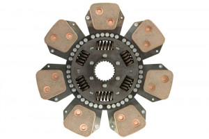 Disc ambreiaj ceramica potrivit LANDINI 115, 115 BLUE, 125, 130, 130 BLUE, 135, 145, 160, 165, 105, 105 TECHNO, 105 TOP, 115 TECHNO, 115 TOP, 120 TECHNO, 120 TOP (350mm, numar adaptori: 7) - Img 3
