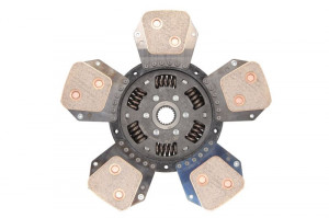 Disc ambreiaj ceramica potrivit MASSEY FERGUSON 492, 4240, 4255, 4260, 4265, 4270, 4355, 4360, 4365, 4370, 593, 596 (327mm, numar adaptori: 5) - Img 2