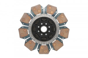Disc ambreiaj ceramica potrivit MERCEDES 1100 MB-TRAC, 1300 MB-TRAC, 1500 MB-TRAC, U 1000, U 1000T, U 1200, U 1200T, U 1250, U 1250L, U 1250,U 1250L, U 1300 (330mm, numar adaptori: 6)