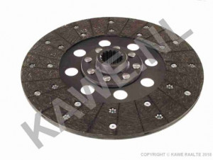 Disc ambreiaj organic potrivit DEUTZ FAHR 4.10, 6.10, 85 2WD, 85 4WD, 90 2WD, 90 4WD (280mm profil complet) - Img 3