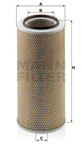 Filtru aer element filtrant DAF F 2100, F 2300, F 2500, F 2800, SB; IVECO 370, P/PA, P/PA-HAUBENFAHRZEUGE, TURBOTECH; MAN CLA, F90, SL II; VOLVO A 8280.02.000-TD73KFE - Img 2