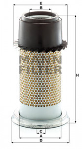 Filtru aer element filtrant JOHN DEERE 2000, 3000 3179D-6359DL 1964-1988 - Img 2