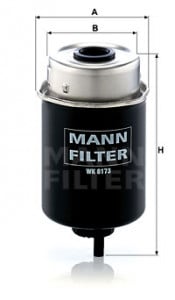 Filtru combustibil CLAAS ARION; JOHN DEERE 5000, 6000 4045HAT82-4045HL497 dupa 2008 - Img 3