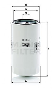 Filtru hidraulic potrivit FENDT 311 VARIO 2WD, 311 VARIO 4WD; CLAAS 410, 420, 430, 440, 450, 460, 530, 540, 550, 620, 630, 640, 810, 820, 830, 850, 950; KIOTI CK 2810; KUBOTA B 20 (insurubat) - Img 2