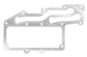 Garnitura radiator ulei 1104A-44; 1104A-44T; 1104A-44TA; 1104C-44; 1104C-44T; 1104C-44TA; 1104C-E44; 1104C-E44T; 1104C-E44TA; 1104D-44; 1104D-44T; 1104D-44TA potrivita CATERPILLAR 416 D