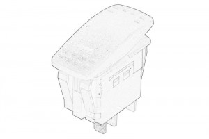 Intrerupator potrivit MASSEY FERGUSON 5425, 5435, 5445, 5445 T3, 5455 T3, 5460, 5465, 6150, 6235, 6245, 6255, 6265, 8150, 8250