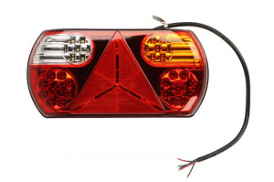 Lampa spate Dreapta (12/24V, lungime cablu: 0,5m, cu indicator, lampa anti-ceata, lampa mers inapoi, cu lumini frana, lumini parcare/pozitie)