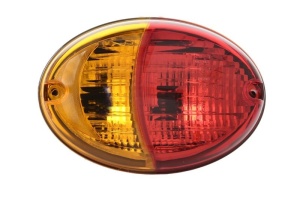 Lampa spate Dreapta/Stanga; Agroluna (P21/5W/P21W, 12/24V, rosu, cu indicator, cu lumini frana, lumini parcare/pozitie) potrivita ZETOR