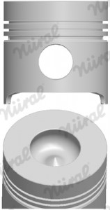 Piston (diametru 103mm, STD) IVECO ZETA; FIAT 1000, 500, 700, 800; FIATAGRI 700, 8000 8035.01-8065.04.200 1972-1991