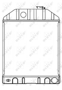Radiator motor cu rama, FORD 4100, 5000, 5030 2WD, 5030 4WD, 5100 2WD, 5100 4WD, 5110 2WD, 5110 4WD, 5600, 5610 2WD, 5610 4WD, 5900, 6410 2WD, 6410 4WD, 6600 2WD, 6600 4WD, 6610 2WD - Img 3