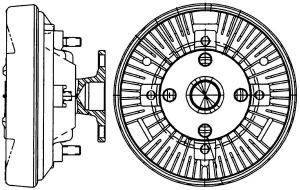 Ventilator potrivit JOHN DEERE 100, 200, 300, 400, 500, 600, 620, 650, 6100, 6100 D, 6100 SE, 6100MC, 6100RC, 6200, 6200 L, 6200 SE, 6300, 6300 L, 6300 SE, 6400, 6400 L, 6400 SE, 6500