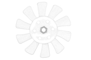 Ventilator radiator potrivit JOHN DEERE