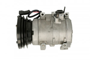 Compresor aer conditionat 24V potrivit CATERPILLAR 320C, 322C, 323DLN (R134a)