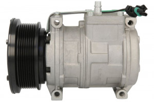 Compresor aer conditionat potrivit JOHN DEERE 744H, 744J, 824J (R134a)