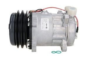 Compresor climatizare 12V potrivit CASE IH 9210, 9230, 9240, 9250, 9260, 9270, 48, 48 A, 52 2WD, 52 4WD, 58, 58 A, 63 2WD, 63 4WD, 68, 68 A, 75, 75 A, 235, 260, 290, 315, 340 (R134a)