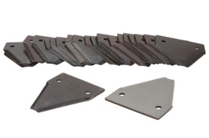 Cutit combina (zimtat superior) 84x76x3mm, diametru gaura: 6,5mm potrivit Claas - 84.0 mm