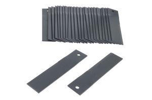 Cutit tocator (Fix) 185x40x3mm, diametru gaura: 9mm
