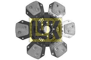 Disc ambreiaj ceramica potrivit AGRIFULL 55-46, 65-46, 55-66, 60, 80, 70, 75, 50, 90, 95, 85; CASE IH 65 A, JX70, JX75, 75, 75 MAXXIMA, 80, 80 2WD, 80 4WD (280mm, numar adaptori: 6)