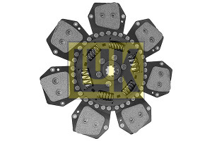 Disc ambreiaj ceramica potrivit CASE IH 100, 80, 90; MC CORMICK C 100, C 80, C 90, CX 100, CX 105, CX 80, CX 85, CX 90, CX 95 (310mm, numar adaptori: 7) - Img 3