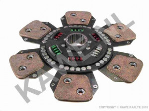 Disc ambreiaj ceramica potrivit DEUTZ FAHR 4.61, 4.68, 4.71, 4.78, 6.08, 6.11, 6.21, 6.28, 6.31, 6.38, DX 4.61, DX 4.71, DX 6.11, DX 6.31 (330mm, numar adaptori: 6) - Img 3