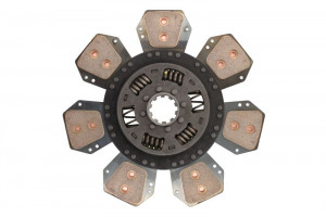Disc ambreiaj ceramica potrivit FORD 5000, 5100 4WD, 5110 2WD, 5200, 5340, 5550, 5600, 5610 4WD, 5640, 5640 SL, 6410 2WD, 6600 4WD, 6610 4WD, 6610 O, 6610 S, 6640 (321mm, numar adaptori: 7) - Img 3