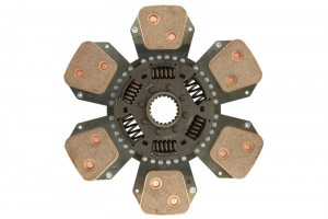 Disc ambreiaj ceramica potrivit HUERLIMANN 6115 XB, 6115 ELITE, 6135 ELITE; LAMBORGHINI 115; SAME 100, 110, 130 (330mm, numar adaptori: 6) - Img 3