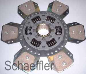 Disc ambreiaj ceramica potrivit RENAULT 700 M, 704 M, 720 M, 724 M, 750 MI, 754 MI, 800 M, 804 MI, 850 MI, 854 MI, 85, 85 X, 68-12 RA, 68-12 RS, 75-12 LS (310mm, numar adaptori: 6)