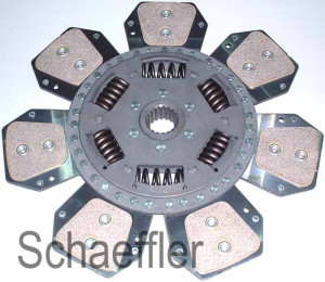Disc ambreiaj ceramica potrivit ZETOR 105 PLUS, 10541 PLUS, 110 PLUS, 65, 75, 85, 85 PLUS, 8541 PLUS, 95, 95 PLUS, 9541 PLUS (310mm, numar adaptori: 7) - Img 2