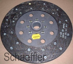 Disc ambreiaj organic potrivit DEUTZ FAHR 3.30 F, 3.30 V, 3.50 F, 3.50 S, 3.50 V, 3.70 F, 3.70 V, 3.90 F, 3.90 S, DX 3.57, DX 4.07, DX 4.17, D 6007, D 6007 C, D 6207 (280mm profil complet)