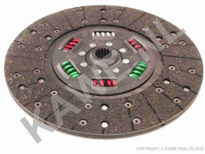 Disc ambreiaj organic potrivit JOHN DEERE 1020, 1030, 1040, 1040V, 1120, 1130, 1140, 1140E, 1140F, 1140V, 1350, 1550, 1630, 1640, 1640F, 1750, 1750V, 1830, 1840, 1840F (280mm profil complet) - Img 2