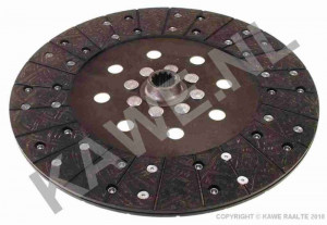 Disc ambreiaj organic potrivit JOHN DEERE 3300, 3300 A, 3300 AX, 3310, 3310 A, 3310 X, 3400, 3400 A, 3400 AX; RENAULT 700 M, 704 M, 720 M, 724 M, 750 MI, 754 MI (310mm profil complet)