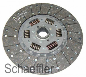 Disc ambreiaj organic potrivit VALMET 605, 655, 705, 755, 805, 855, 905, 8100, 6000, 6100, 6200, 6300, 6400, 6600, 6800, 6900, 8000; VALTRA N 101, N 111, N 91 (327mm profil complet) - Img 2