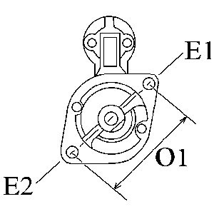Electromotor (12V, 1,7kW) BOMAG; LOMBARDINI BCS 603, 715, 735, 737; CARRARO 3800 TIGRETRAC; FERRARI 305, 306, 307, 792, 794, 90 SB, 91; YAGMUR 450 4WD - Img 4