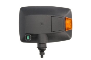 Far dreapta H3/H7/P21W/T4W, functii lumini: faza lunga, semnalizare, faza scurta, lumini pozitie, culoare semnalizare: portocaliu JOHN DEERE 9, 9020, 9030 dupa 2002 - Img 2