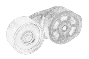 Intinzator curea distributie potrivit CLAAS